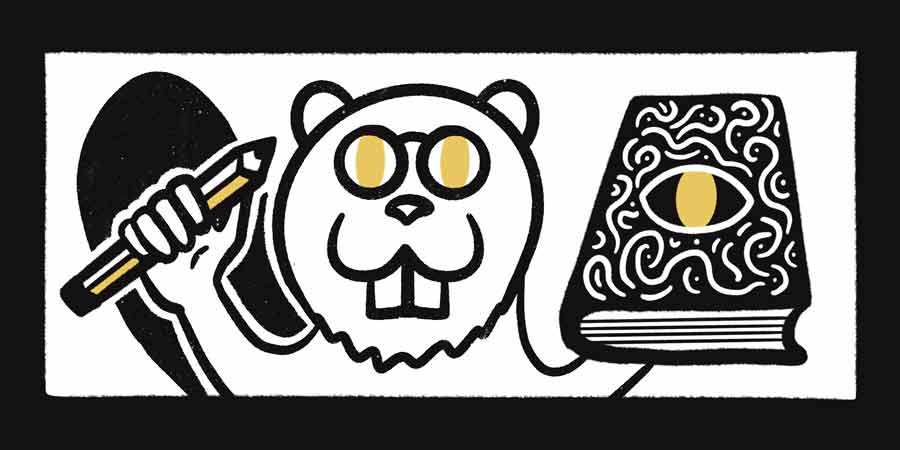 Point d'interrogation original au marqueur Point d'interrogation original au marqueur